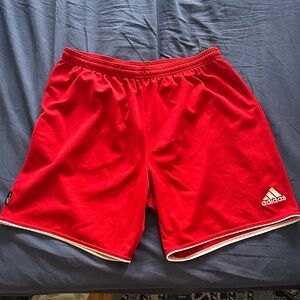 Adidas Men's Vibrant Red size L Shorts